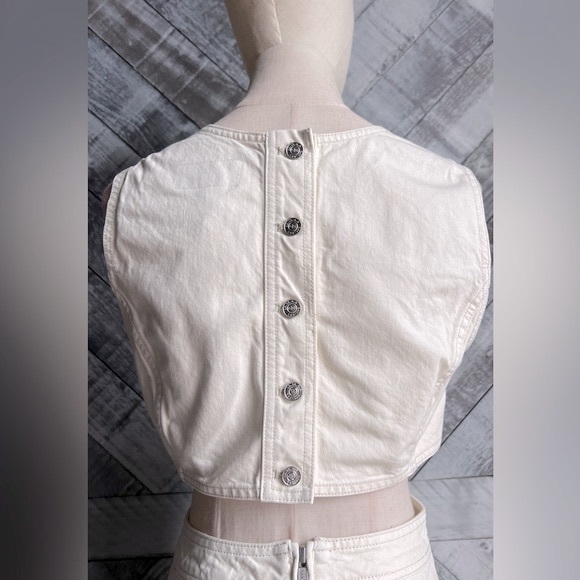 CURRENT/ELLIOTT NWT DENIM THE NIGHTFALL DRESS - - Picture 10 of 15